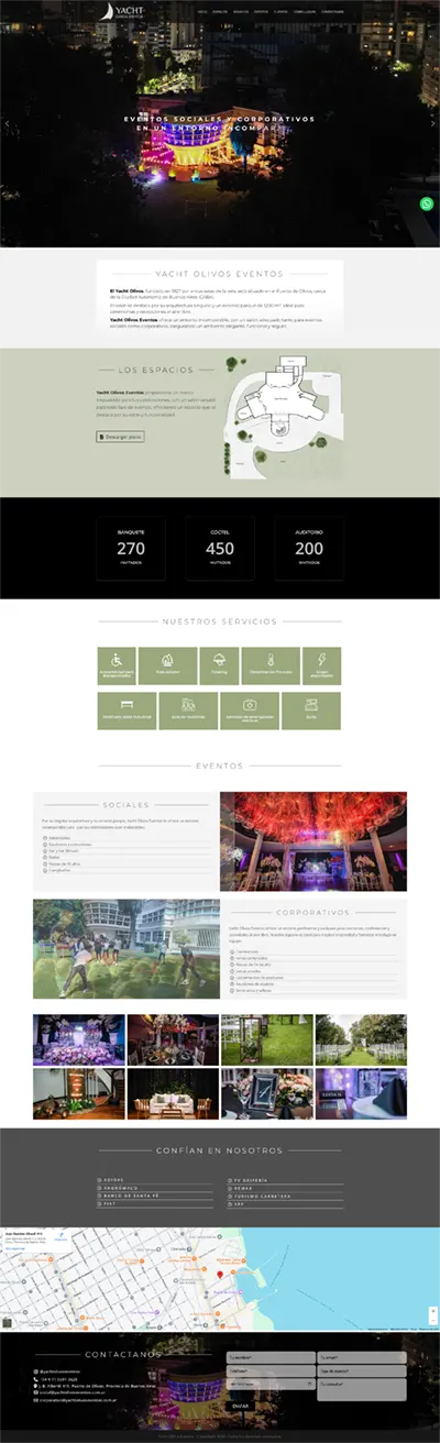 yacht olivos eventos